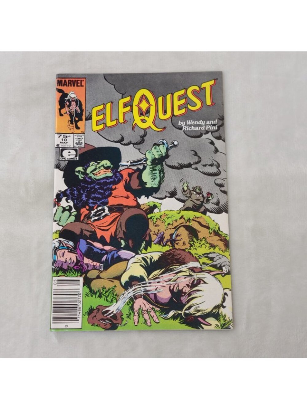 Elfquest 10 Marvel Comics 1986 VF 8.0 Newsstand Wendy Pini - Picture 8 of 9